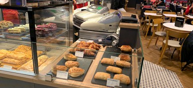 Compleet interieur bakkerswinkel